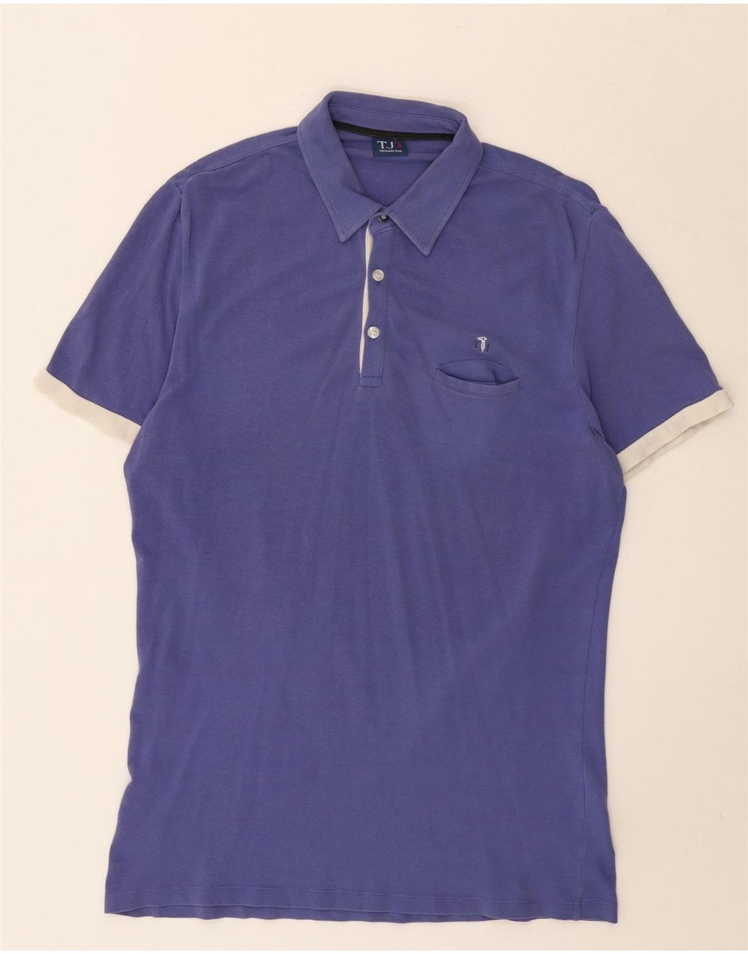 Camisa polo masculina Trussardi Jeans grande roxa