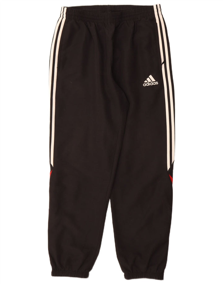 ADIDAS Calças de treino masculinas Joggers UK 42/44 Grande Poliéster Preto