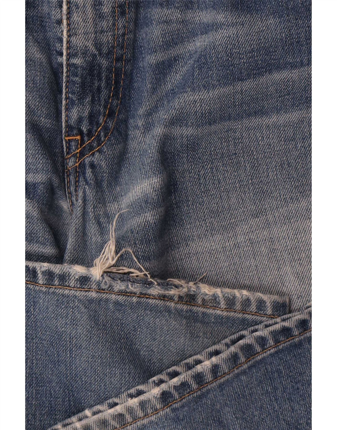 Calça jeans feminina Levi's 516 Bootcut W31 L34 azul algodão