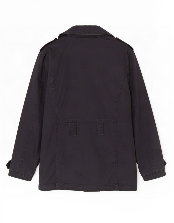Jaqueta militar masculina Jack & Jones UK 36 pequena azul marinho