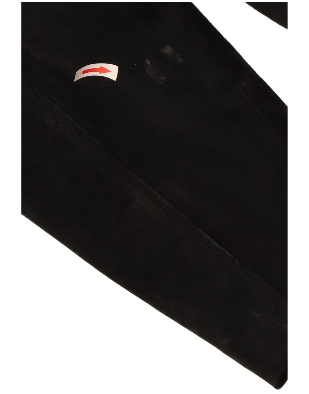 Casaco corta-vento masculino de camurça Ben Sherman Reino Unido 38 couro preto médio