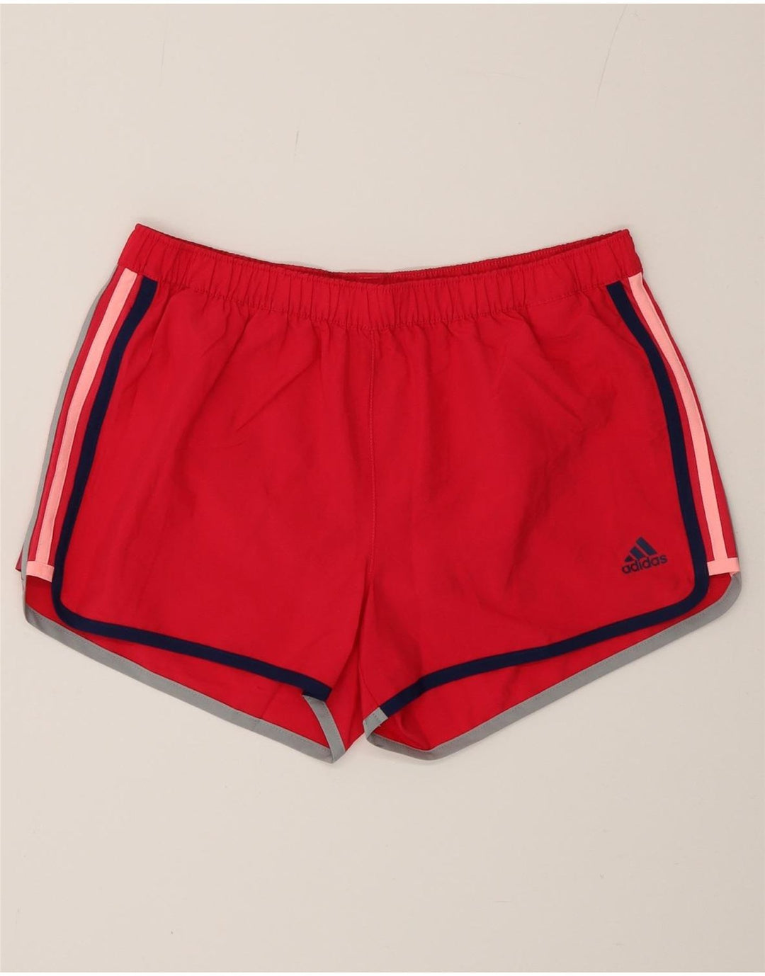 ADIDAS Womens Climalite Sport Shorts UK 10 Pequeno Poliéster Rosa