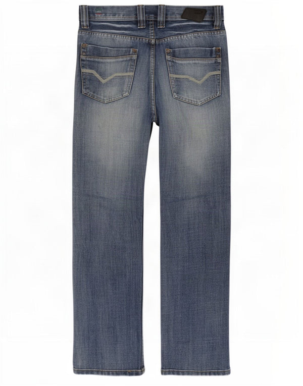 Jeans retos masculinos Diesel W30 L30 algodão azul