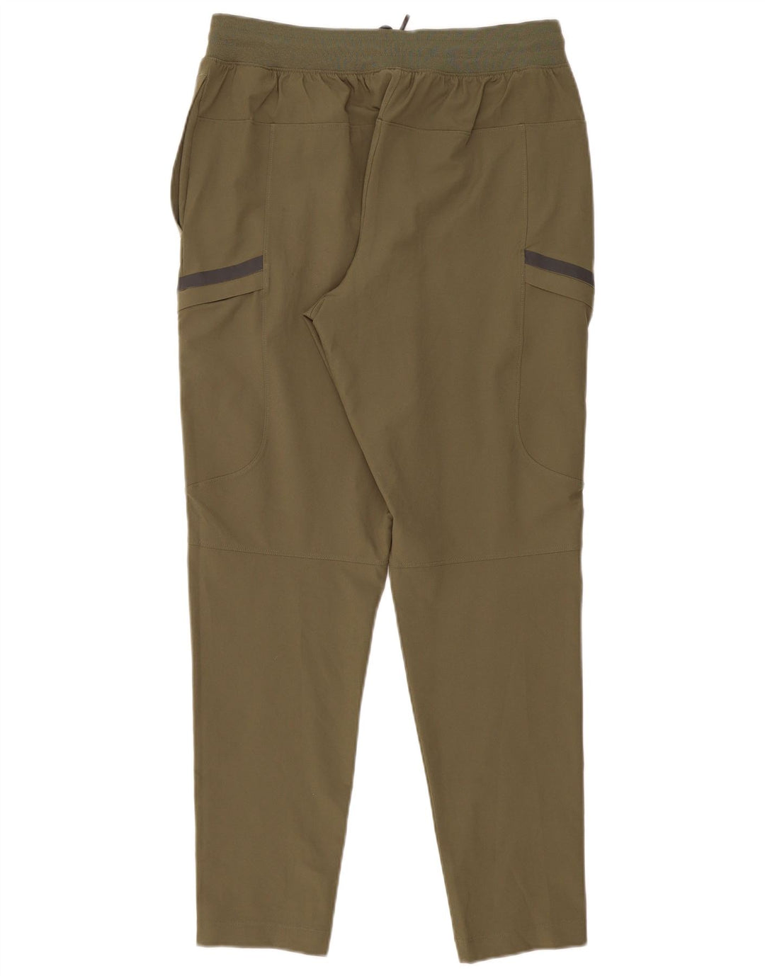 Calça de treino masculina Under Armour grande poliéster cáqui