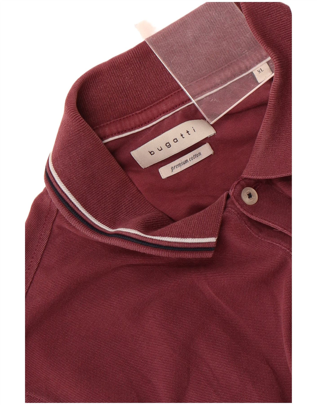 Camisa pólo masculina Bugatti XL marrom