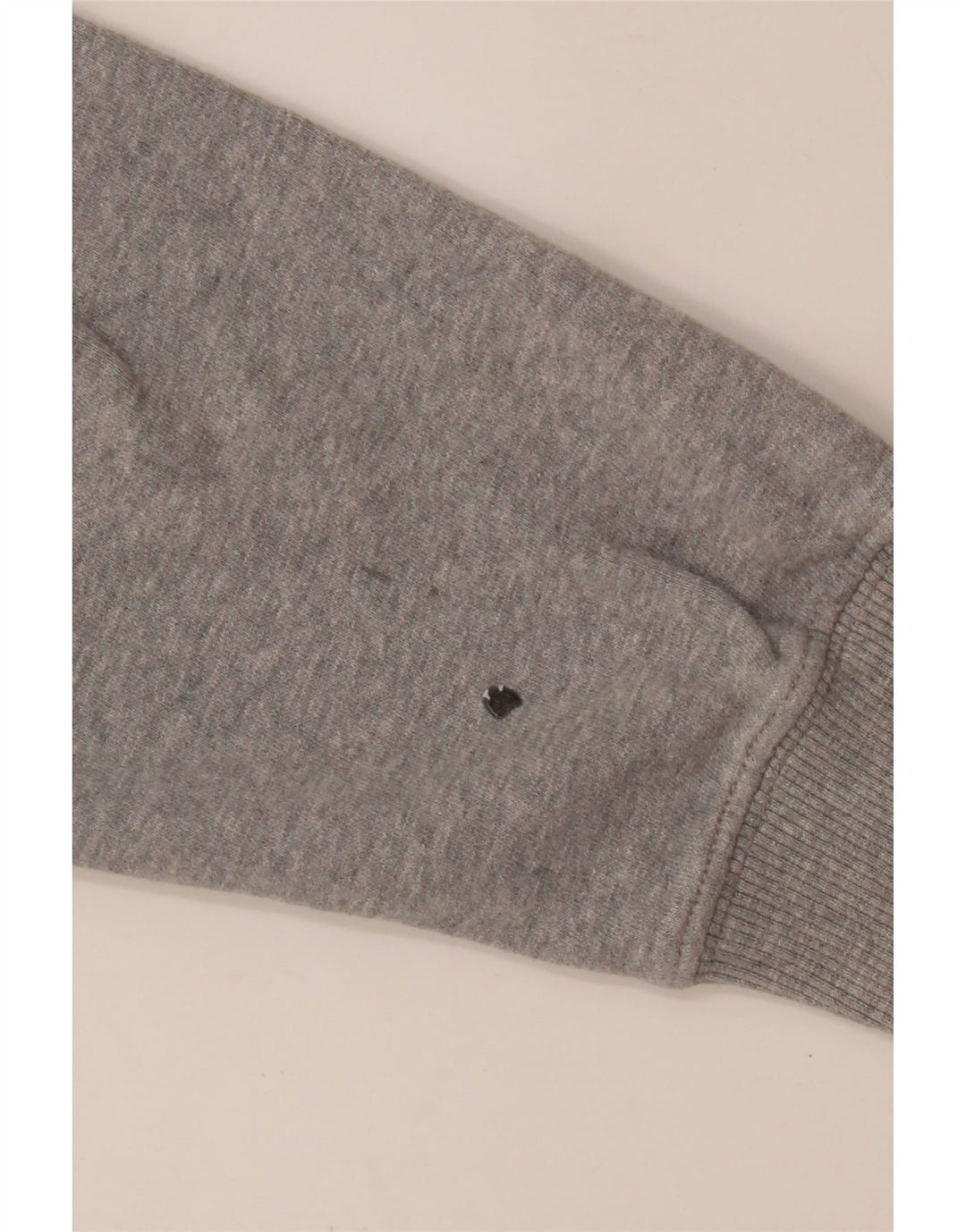 CHAMPION Womens Graphic Hoodie Jumper UK 14 Medium Grey Cotton Vintage Champion and Second-Hand Champion from Messina Hembry 