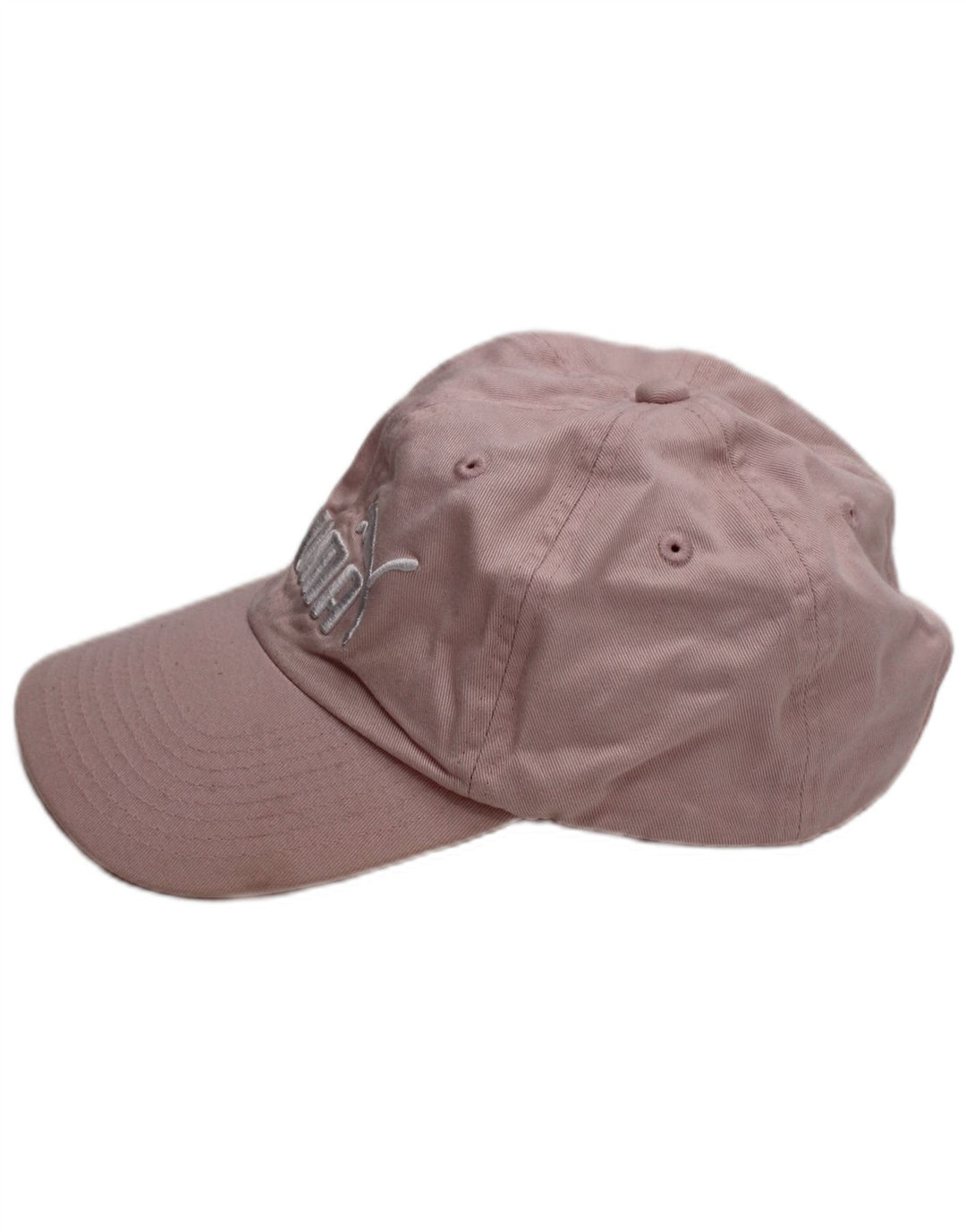 Boné de beisebol gráfico feminino Puma tamanho único algodão rosa