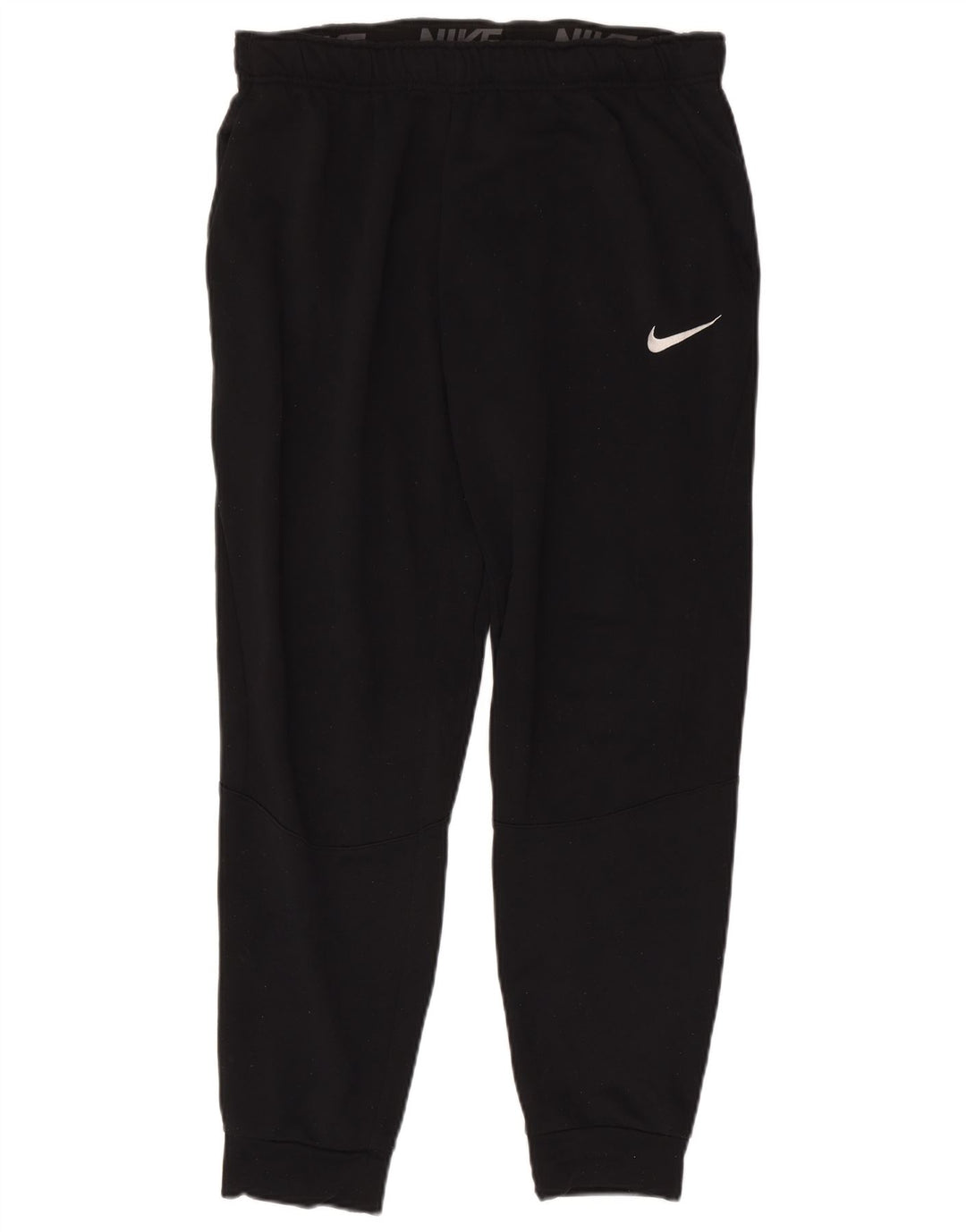 Nike Mens Dri Fit Calças de treino Joggers Grande Poliéster Preto