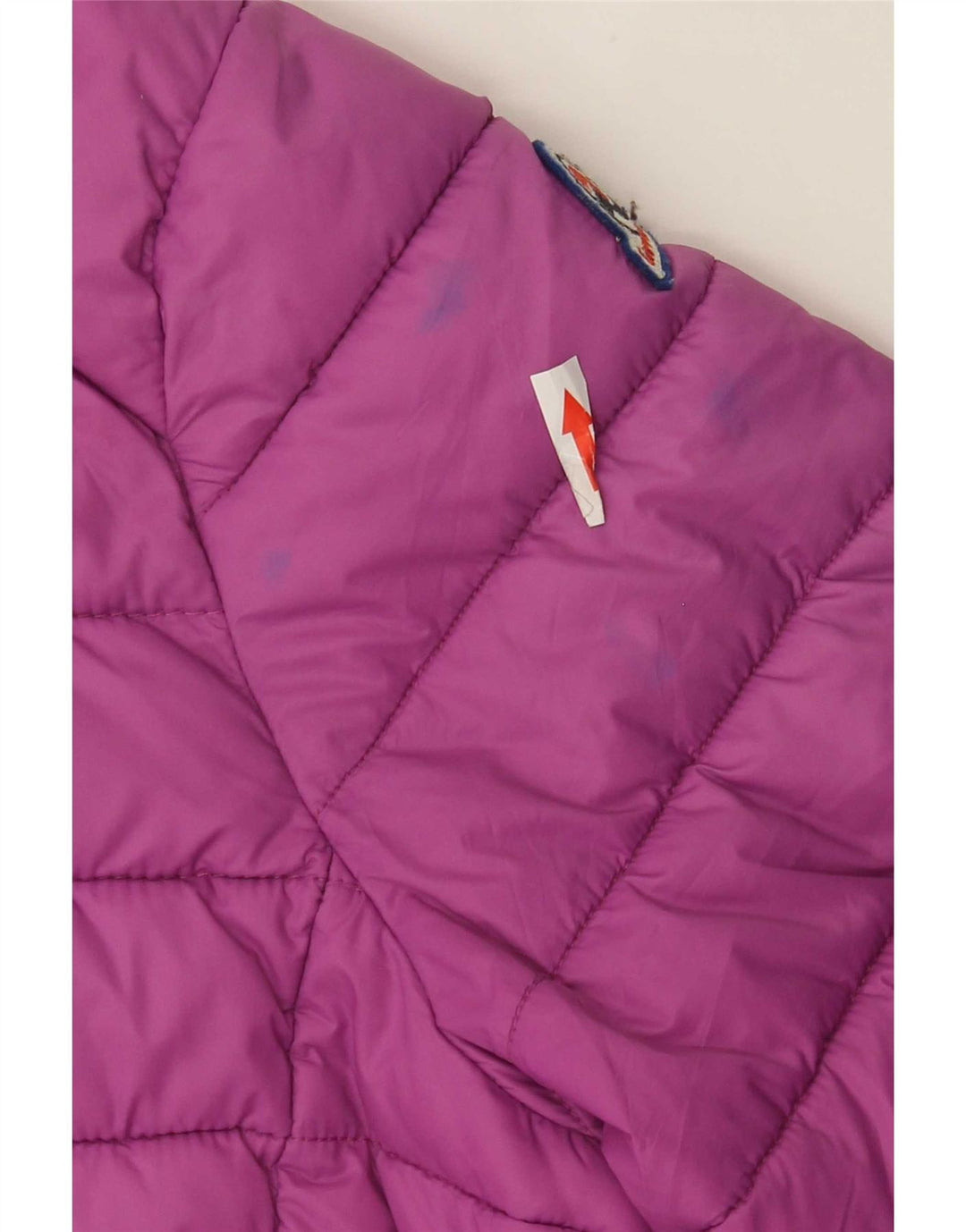 Jaqueta feminina acolchoada com capuz Invicta UK 18 XL roxo poliamida