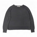 Zara blusa feminina oversized top UK 10 viscose manchada cinza pequena