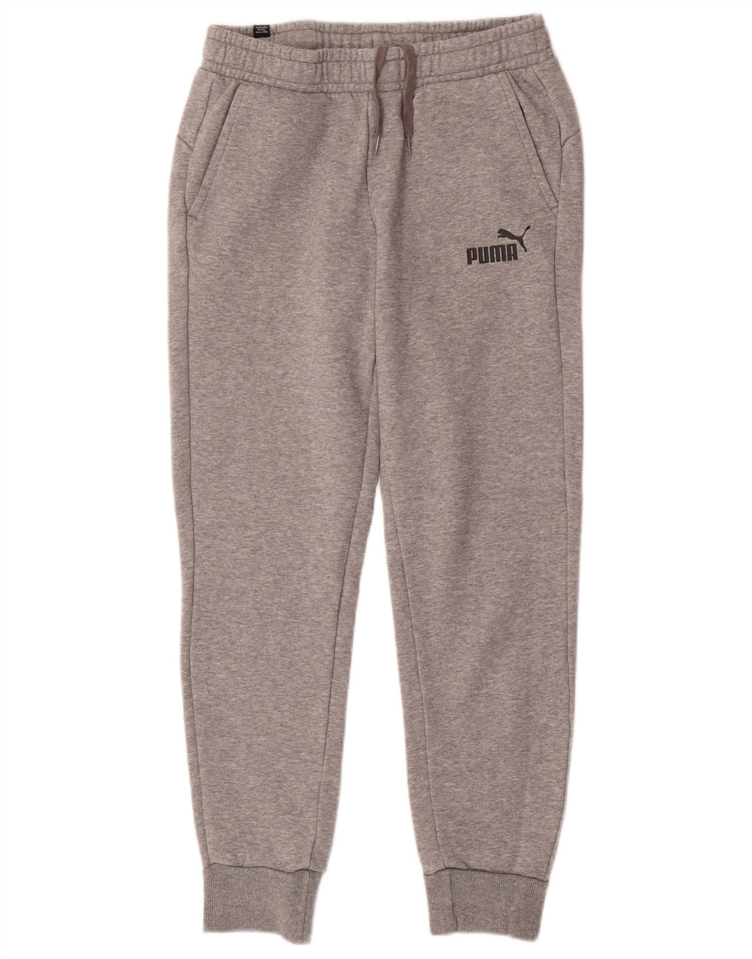 Calça de treino masculina Puma Joggers cinza médio manchado