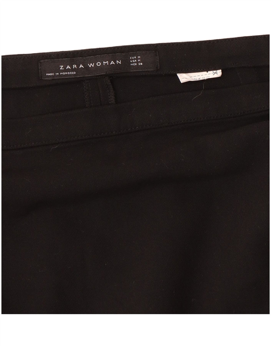 Saia trompete feminina Zara médio W30 preta
