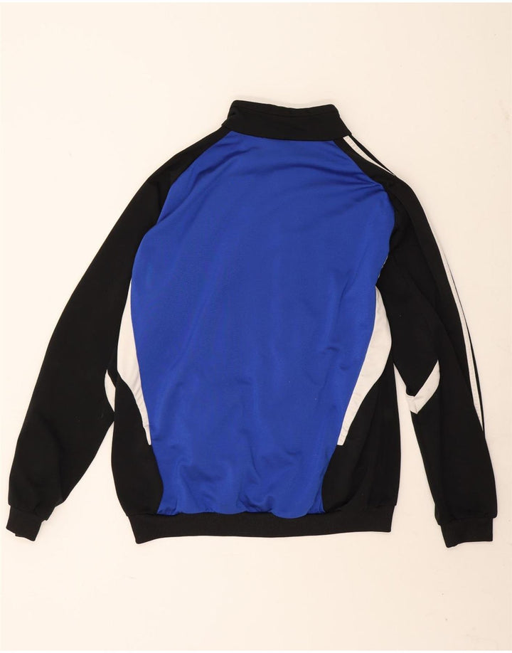 Adidas Mens Tracksuit Top Jacket UK 44/46 Grande Azul Colorblock Poliéster