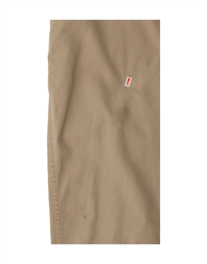 WRANGLER Mens Straight Casual Trousers W38 L32 Beige Cotton Vintage Wrangler and Second-Hand Wrangler from Messina Hembry 
