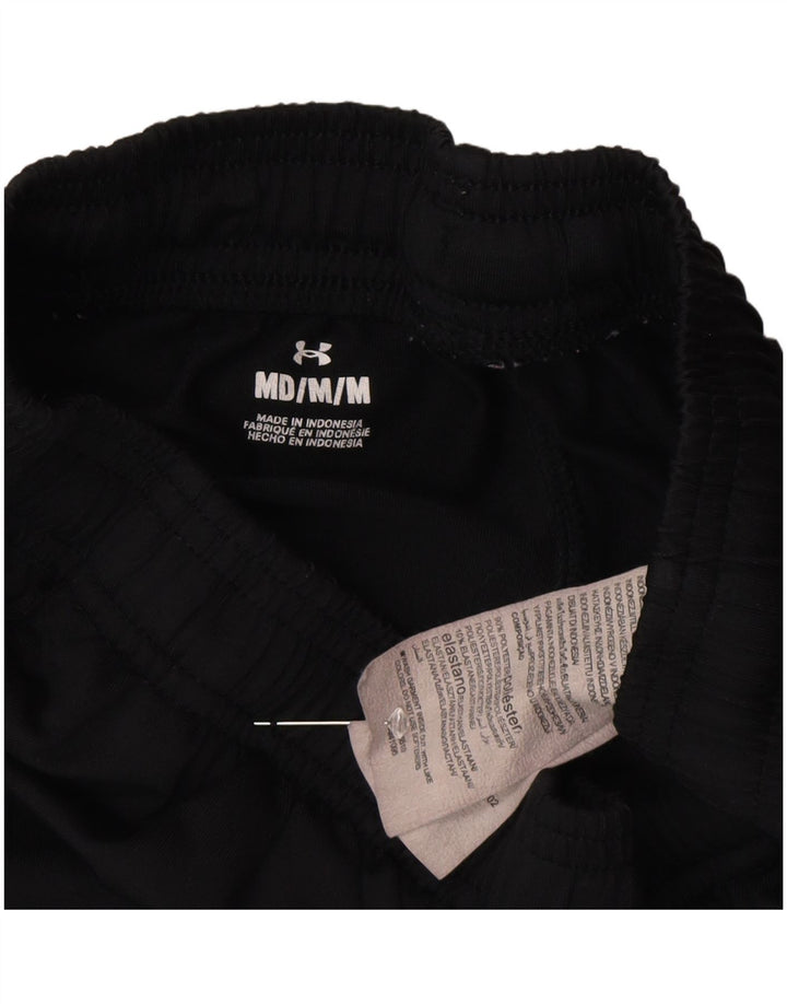 Calça de treino masculina Under Armour poliéster preto médio