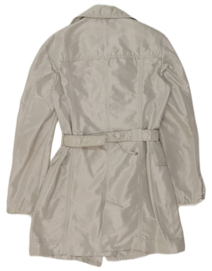 Trench Coat feminino PEUTEREY IT 44 poliéster cinza médio