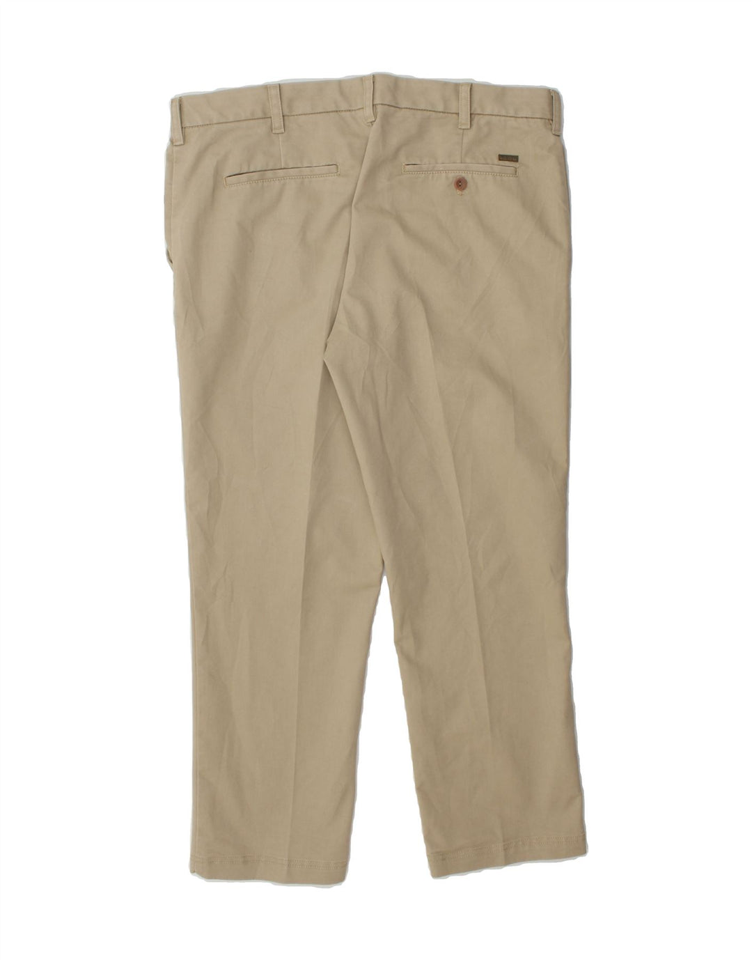 IZOD Mens Slim Chino Trousers W36 L29 Beige Cotton Vintage Izod and Second-Hand Izod from Messina Hembry 