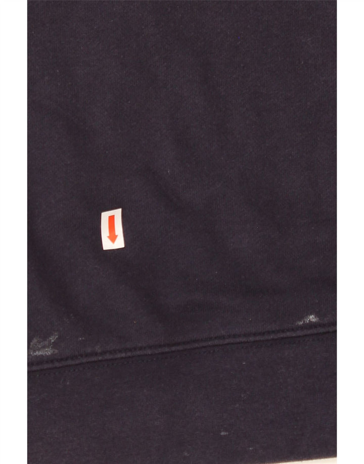 PUMA Boys Graphic Sleeveless Hoodie Jumper 15-16 Years Navy Blue Cotton Vintage Puma and Second-Hand Puma from Messina Hembry 
