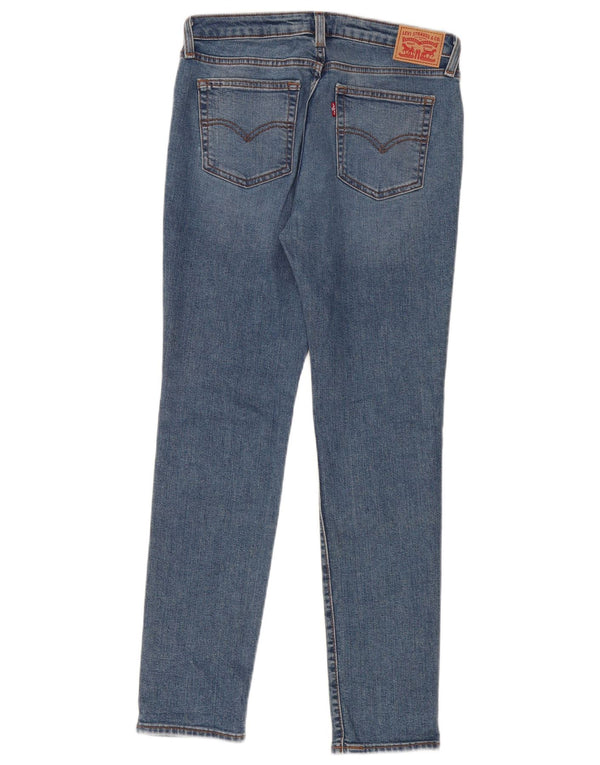 Calça Jeans Skinny Super Low Feminina Levi's W28 L30 Azul Algodão