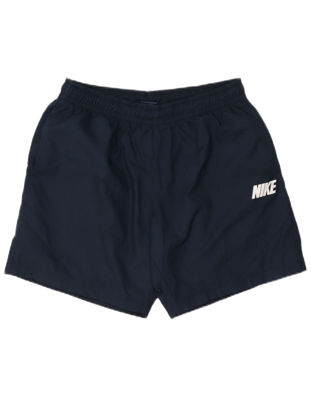 Shorts esportivos masculinos Nike grandes poliéster azul marinho