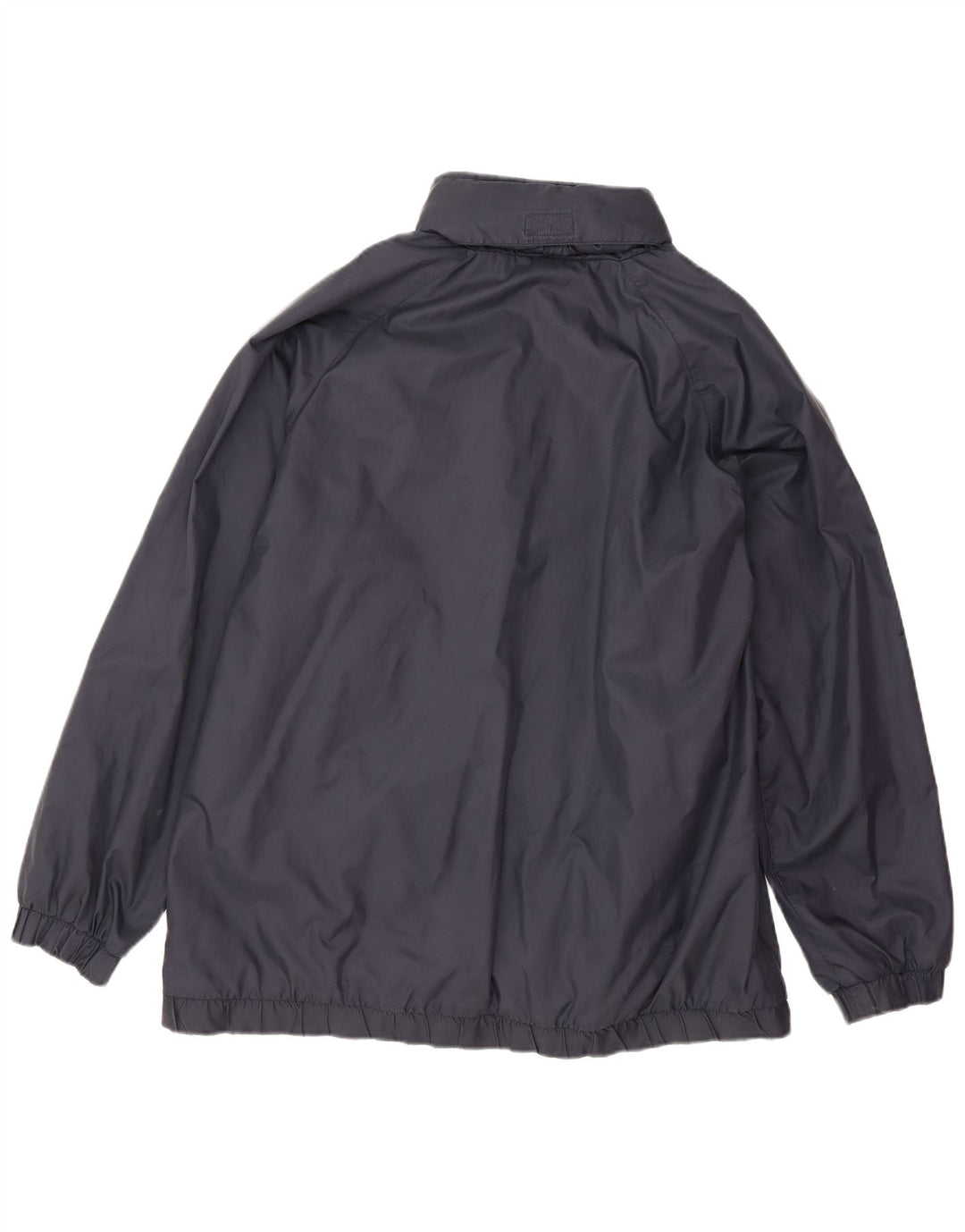 Jaqueta de chuva masculina Reebok UK 40 grande nylon azul marinho