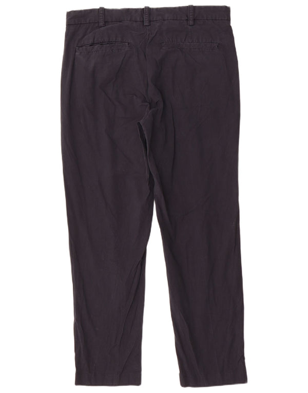 Calça Chino Reta Masculina Massimo Dutti EU 44 VLarge W34 L29 Azul Marinho