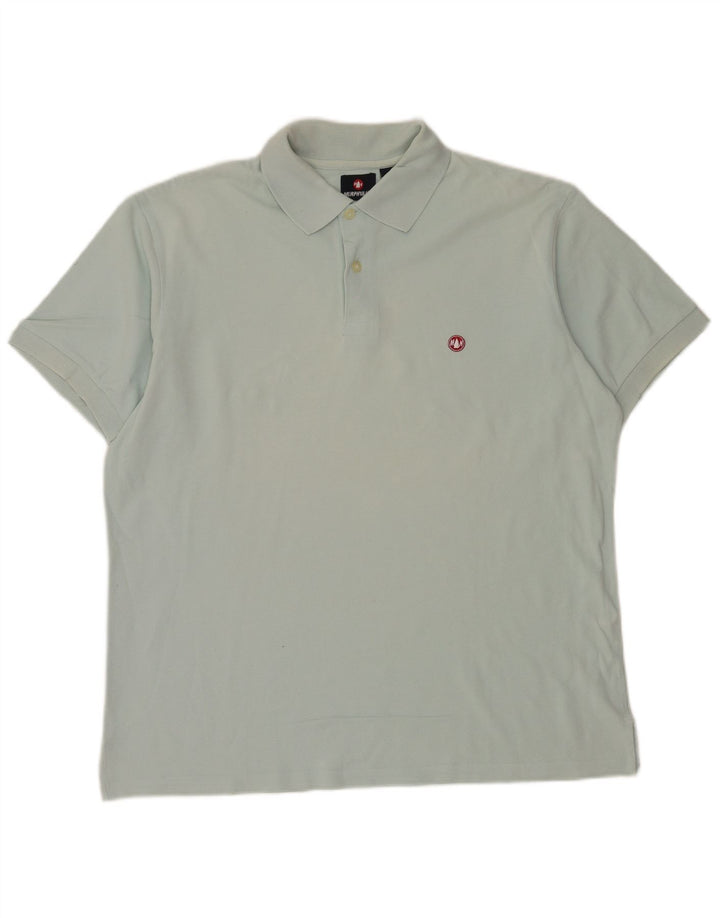 Camisa polo masculina Murphy & Nye grande azul