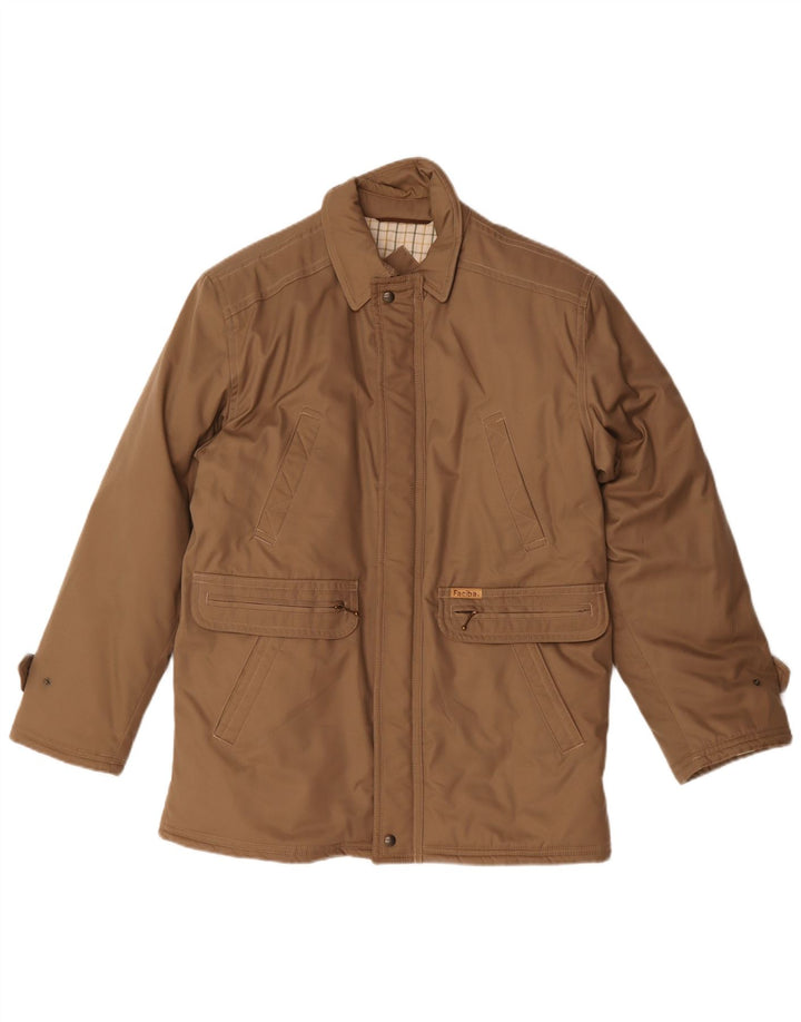 Jaqueta masculina acolchoada Faciba UK 46 3XL poliamida bege