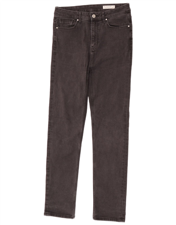 Calça Jeans Marks & Spencer Sienna Straight Feminina UK 12 Médio W30 L30 Preto
