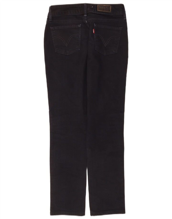 Calça jeans feminina Levi's 571 Slim W29 L30 algodão preto