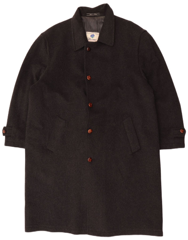 Sobretudo masculino Moessmer IT 56 3XL lã cinza