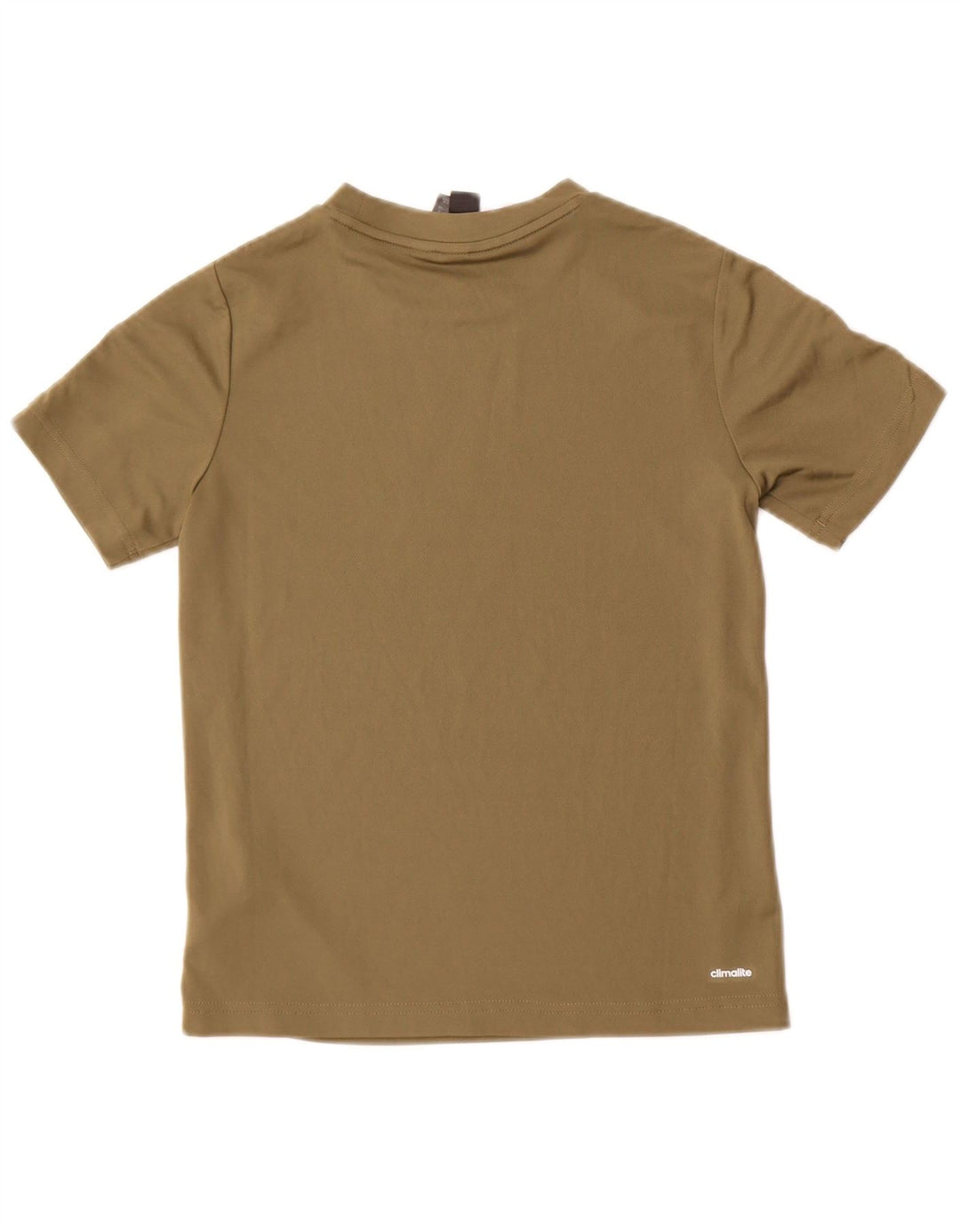 Adidas Boys Climalite Camiseta Top 9-10 Anos Cáqui Poliéster