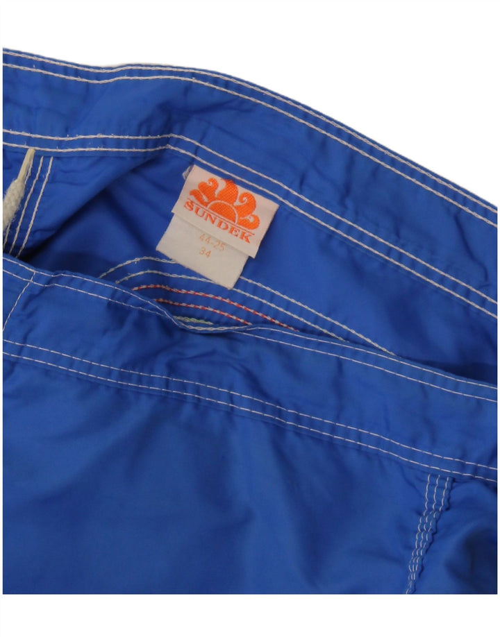 Shorts de natação masculino Sundek grande azul nylon