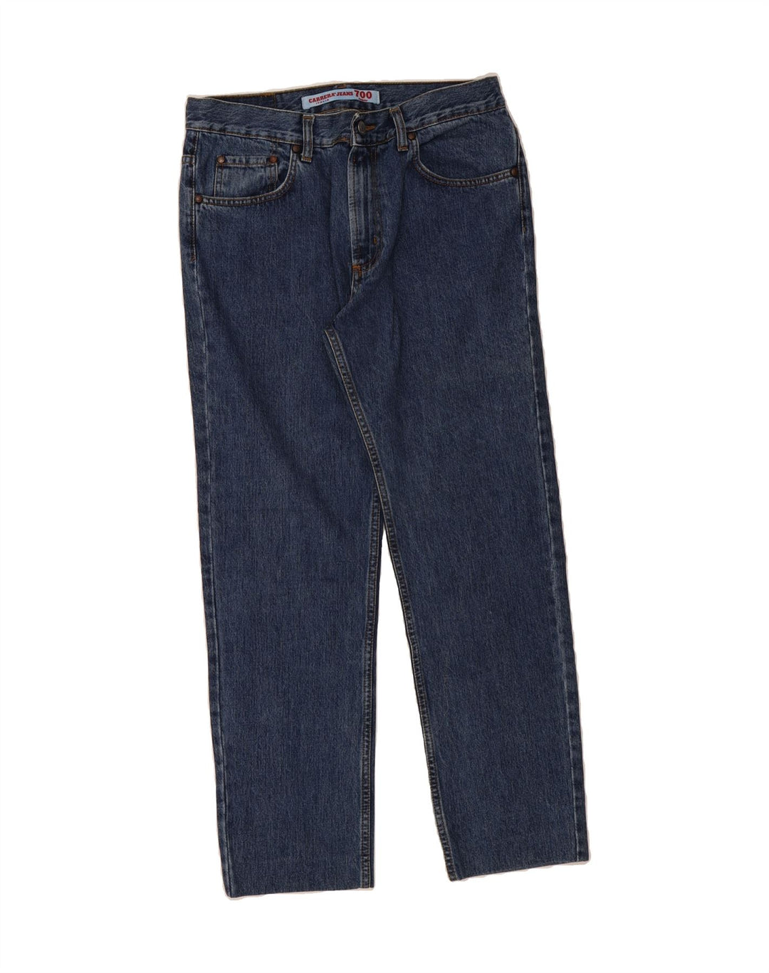 CARRERA Mens 700 Straight Jeans W34 L28 Blue Cotton Vintage Carrera and Second-Hand Carrera from Messina Hembry 