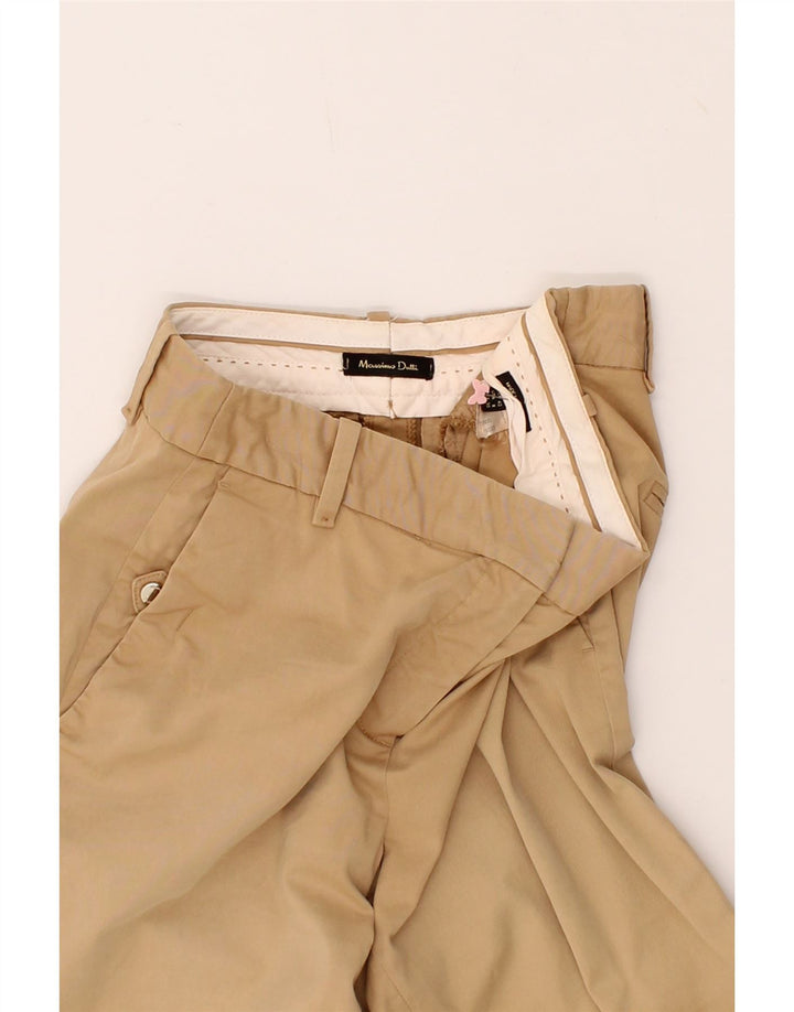 MASSIMO DUTTI Womens Slim Chino Trousers EU 40 Medium W28 L28 Beige Vintage Massimo Dutti and Second-Hand Massimo Dutti from Messina Hembry 