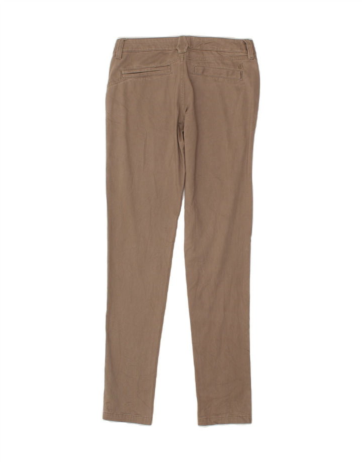 VOLCOM Womens Skinny Chino Trousers W24  L30 Beige Cotton Vintage Volcom and Second-Hand Volcom from Messina Hembry 