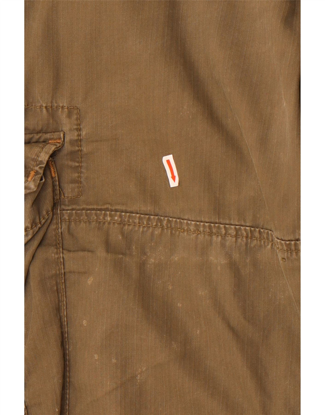 Shorts cargo masculino Marlboro Classics W38 XL algodão cáqui