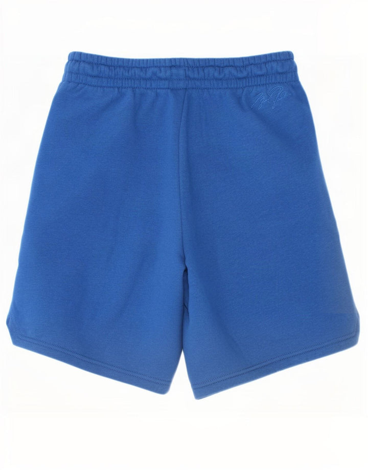 Shorts esportivos Jordan Boys 12-13 anos grandes azuis