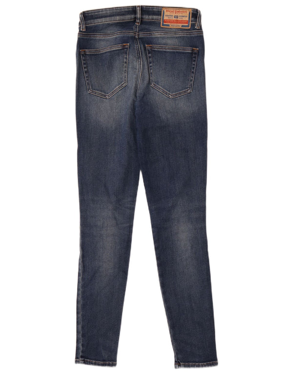 Jeans skinny feminino Diesel W26 L30 algodão azul