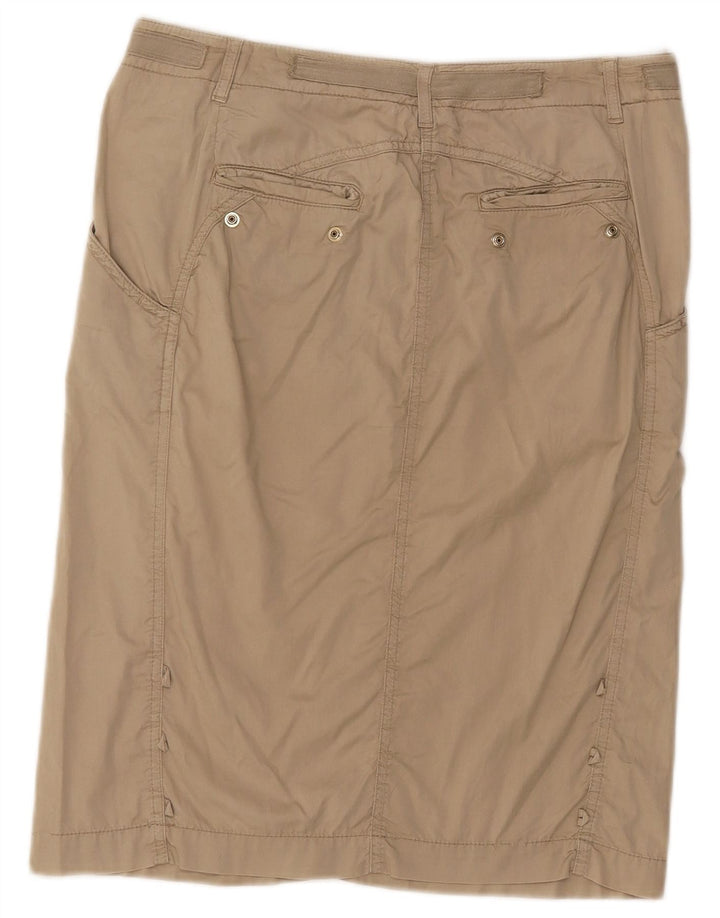 Saia reta feminina Trussardi IT 44 médio W33 bege