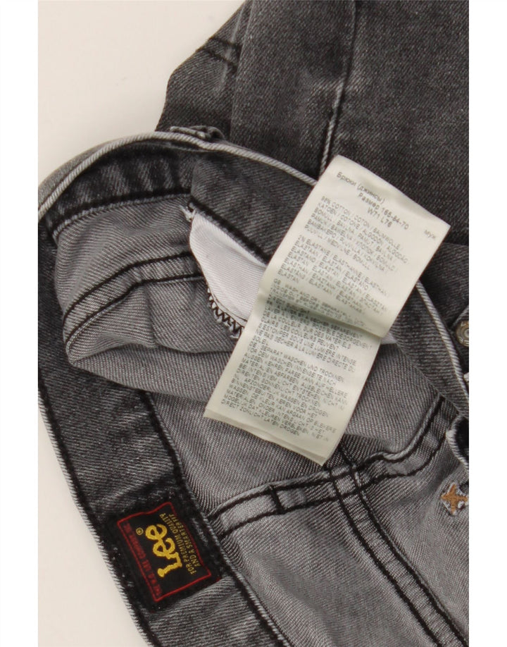 Lee Mens Luke Slim Jeans W28 L30 Cinza Algodão