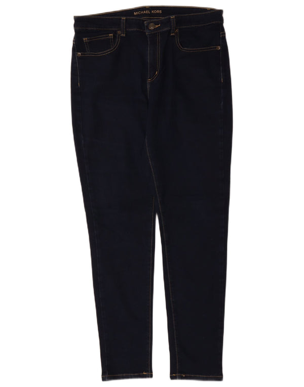 Jeans skinny feminino Michael Kors W32 L29 azul marinho