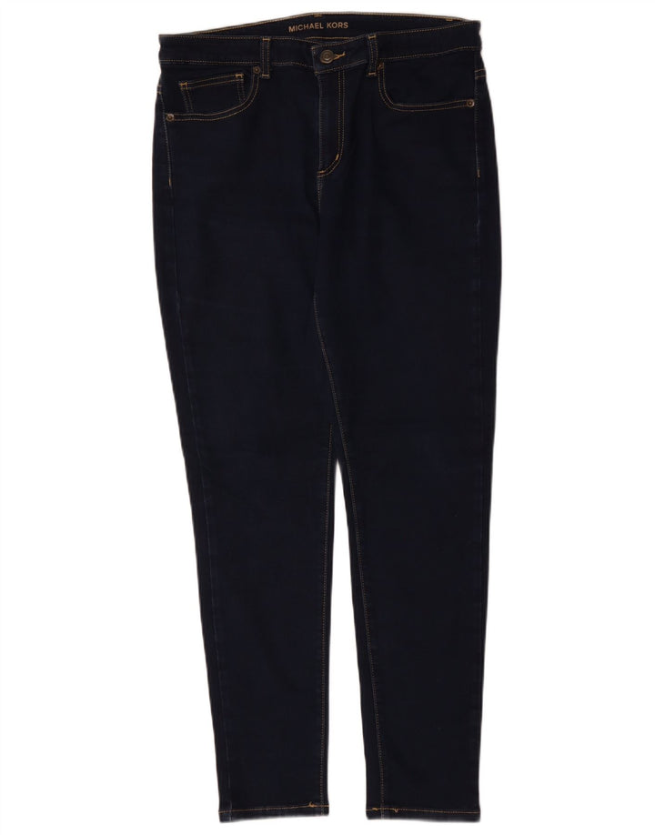 Jeans skinny feminino Michael Kors W32 L29 azul marinho