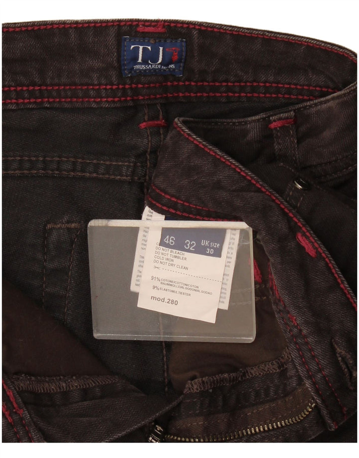 Trussardi Jeans Slim Feminino W30 L33 Algodão Marrom