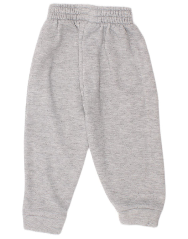 Dkny Baby Boys Joggers Calça de treino 18-24 meses cinza manchado
