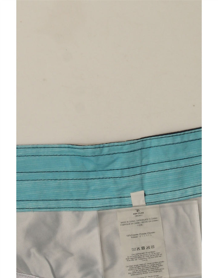 Shorts de natação masculino Rip Curl médio azul marinho Colourblock poliéster