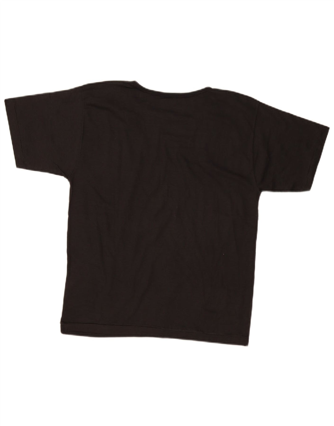 Camiseta feminina vintage com estampa gráfica UK 14 médio preto