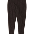 Leggings femininos Marks & Spencer Reino Unido 12 poliéster espinha de peixe cinza médio