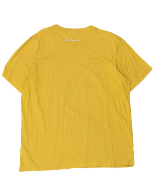 Camiseta masculina Timberland Earthkeepers Regular Fit Graphic Top XL Amarelo