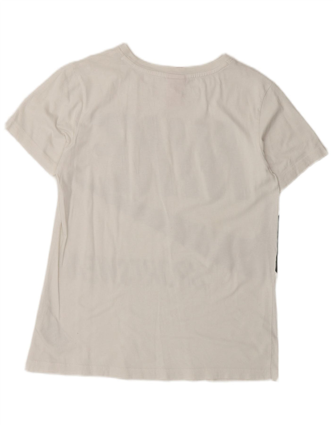 Camiseta gráfica masculina NIKE Top pequeno algodão branco